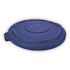 Rubbermaid Commercial Rnd Flt Tp Ld Fr 32 Gal Rnd Brute Contner Ble Package Of 6