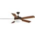Progress Lighting Fresno 60 In. 5-Blade LED Ceiling Fan With Light (Antique Bronze)