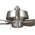 Progress Lighting Drift Four-Blade Silver, 32-In Ceiling Fan