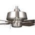 Progress Lighting Drift Four-Blade Silver, 32-In Ceiling Fan