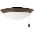 Progress Lighting Airpro One Light Led Universal Ceiling Fan Kit Antique Bronze