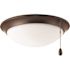 Progress Lighting Airpro One Light LED Universal Ceiling Fan Kit Antique Bronze