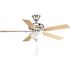 Progress Lighting Airpro 52 In Ceiling Fan (Brushed Nickel)