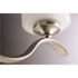 Progress Lighting Kensington One Light NICKEL Wall Bracket, Swirled Etched Glass