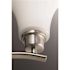 Progress Lighting Joy One Light Antique Bronze Bath Light, Light Umber Glass