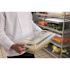 Rubbermaid Commercial Clear Food Storage Box Lid 26" X 18" Package Of 6