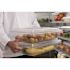 Rubbermaid Commercial Clear Food Storage Box Lid 26" X 18" Package Of 6