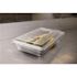 Rubbermaid Commercial Clear Food Storage Box Lid 26" X 18" Package Of 6