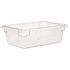 Rubbermaid Commercial 5 Gal Clear Plycrbnate Food Strg Box 18x12x6 Package Of 6