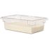 Rubbermaid Commercial 5 Gal Clear Plycrbnate Food Strg Box 18x12x6 Package Of 6