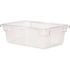 Rubbermaid Commercial 5 Gal Clear Plycrbnate Food Strg Box 18x12x6 Package Of 6