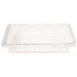 Rubbermaid Commercial 5 Gal Clr Plycrbnt Food Strg Box 18 X12 X 3.5 Package Of 6