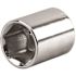 Klein Tools 16 Mm 6-Point Socket, 3/8 Inch Drive