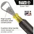 Klein Tools Yellow/black Stainless Steel Bottle Opener 11.25"