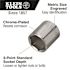 Klein Tools 14 Millimeter 6-Point Socket, 3/8 Inch Drive