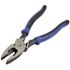Klein Tools 9'' Journeyman High-Leverage Side-Cutting Fish Tape Pulling Pliers