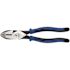 Klein Tools 9'' Journeyman High-Leverage Side-Cutting Connector Crimping Pliers