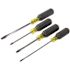 Klein Tools Cushion-Grip Screwdriver Set, 4 Piece Set