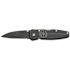 Klein Tools 2-1/2 Black Lightweight Lockback Drop Point Knife