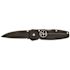 Klein Tools 2-1/2 Black Lightweight Lockback Drop Point Knife