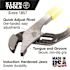 Klein Tools Journeyman Yellow/black Pump Plier 10"