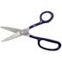 Klein Tools Carbon Steel Curved Heavy-Duty Carpet Shear 9" W/Ring
