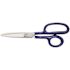Klein Tools Carbon Steel Curved Heavy-Duty Carpet Shear 9" W/Ring