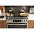 Ge Profile 30" Smart 5 Burner Gas Double Oven Convection Range, Stainless, ADA