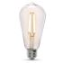 Feit Electric Vintage Edison LED Bulb, E26 Base, 2100k, 5.5 Watts, Package Of 8