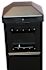 Bea Bollard Post Powder Coated Steel Fits Square Pushplate 4-1/2"