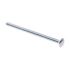Generic Carriage Bolts, A307 Grade Azinc, Package Of 50