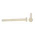 Generic Hex Hd Cap Scws, -183 In, Nylon, Package Of 10