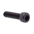 Generic Skt Hd Cap Scws, Hex Dr, #85/8 In, Blk , Package Of 25