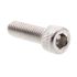 Generic Skt Hd Cap Scws, Hex Dr, #105/8 In, Grd 18-8 Ss, Package Of 10