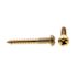 Generic Wood Scws, Rd Hd, Phps Dr, #6 , Solid Brass, Package Of 25