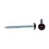 Generic Sheet Metal Screws, #10, Zc Steel W/ Brown Hd, Package Of 25