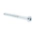 Generic Wo Screws, Round Hd, Phillips Dr, #8 1-,zinc, Package Of 50
