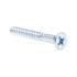 Generic Wood Screws, Flat Head, Phillips , #5 , Zinc, Package Of 50.