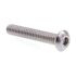 Generic #10-24 X 1-1/4in Socket Cap Screw, Button Hd, Hex/all, Stainless, Package Of 10