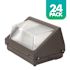 Simply Conserve 250w Eq Dimmable Traditional Wall Pack With Photocell 5000k