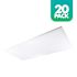 Simply Conserve 50/64/75w Dim LED Flat Panel Light 3500k/4000k/5000k Case Of 2