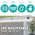 Simply Conserve 4â€™ Vapor-Tight LED Strip Light, Adjustable Wattage And Kelvin