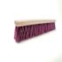Renown 24" Polypropylene Heavy Sweep With 3-1/4" Trim Maroon