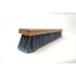 Renown 24" Polypropylene Broom Fine Sweep Flagged With 3" Trim Gray