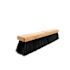 Renown 18" Polypropylene Medium Heavy Sweep Broom Center Block Black
