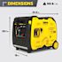 Champion Power Equipment 5500-W Elec Start Dual Fuel Ready Portable,generator