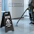 Gritt Commercial Black Caution Wet Floor Sign Package Of 3