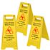 Gritt Commercial Yellow Caution Wet Floor Sign Package Of 3