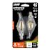Feit Ba10 3.3 Wat 2700k E12 Bs Clr Flnt Flm Tp LED Blb Package Of 12