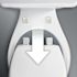 Bemis Wood Elongated Toilet Seat, Standard-Duty, Easy Change Hinge